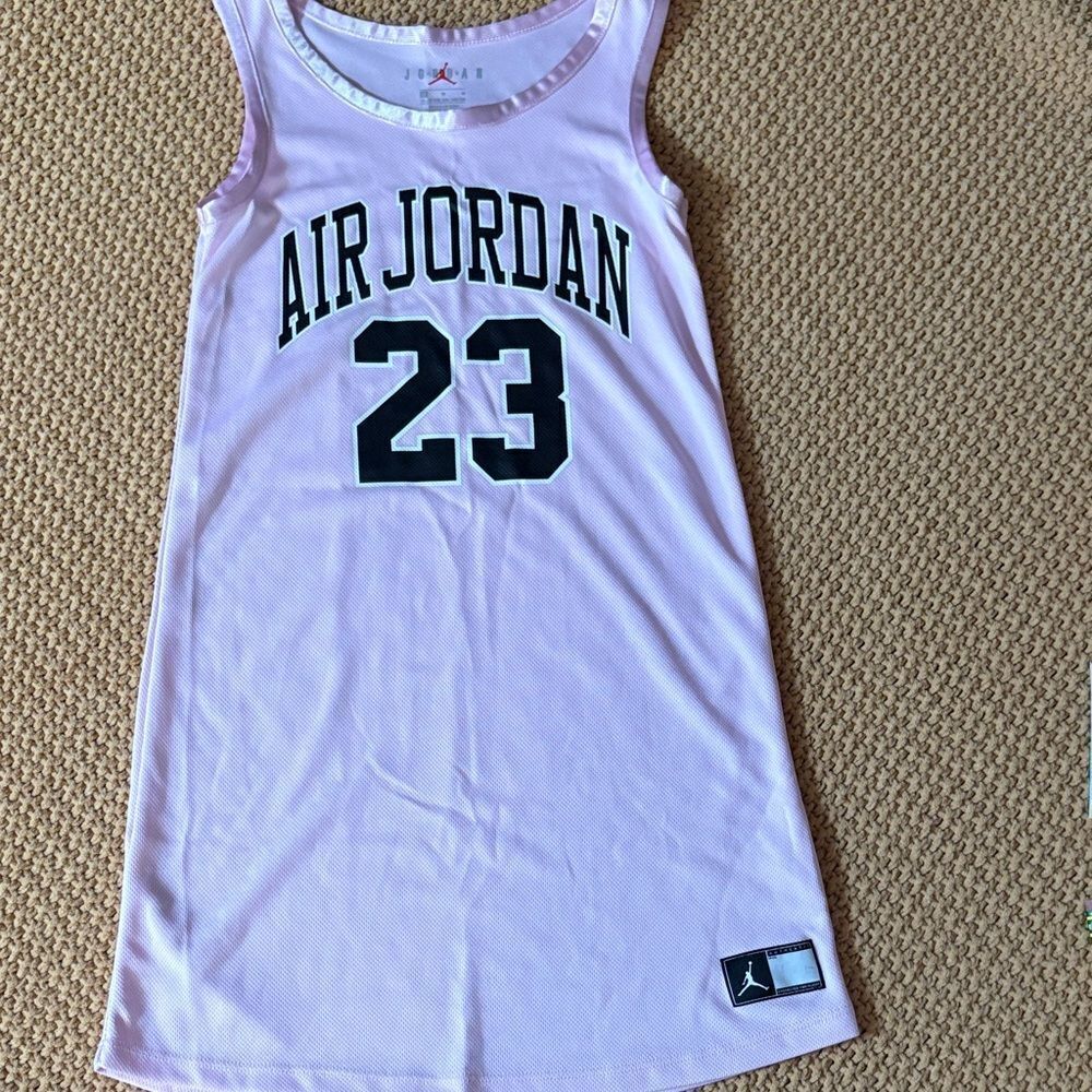 Air Jordan Light Pink Tank Dress Size Girls M